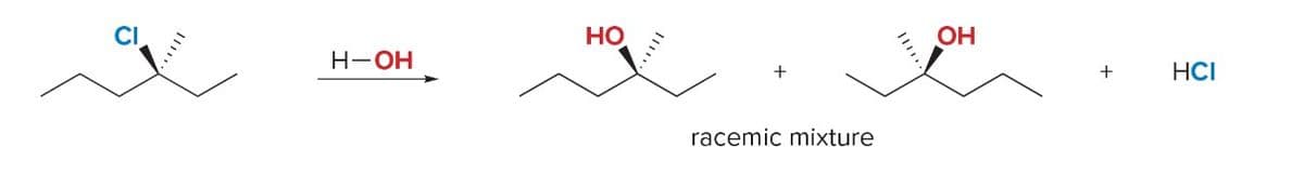 H-OH
НО
racemic mixture
ОН
+
HCI