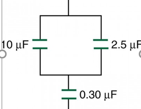 10 µF
2.5 μF
0.30 μF
