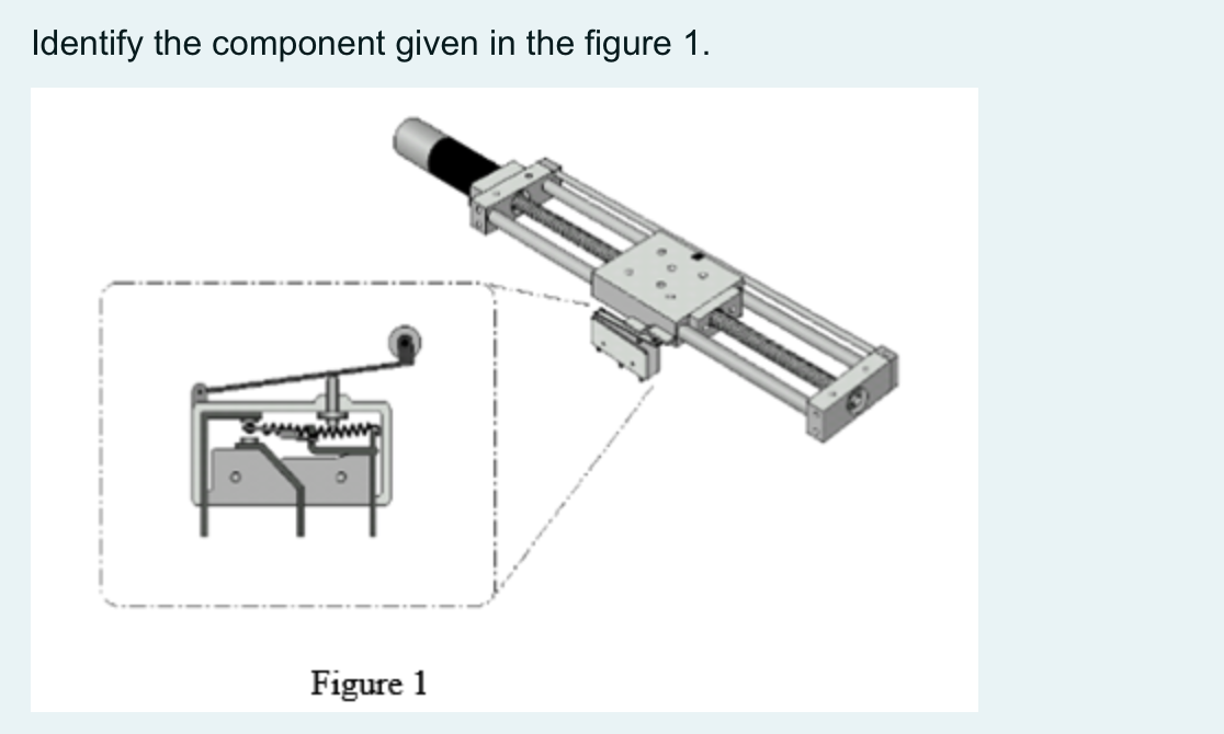 Identify the component given in the figure 1.
Figure 1
