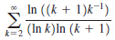 In ((k + 1)k-1)
Σ
A (In k)In (k + 1)
