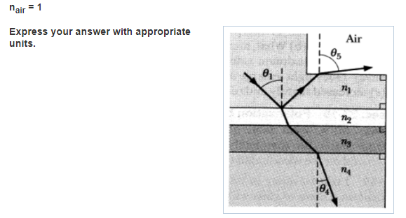 nair = 1
Express your answer with appropriate
units.
Air
05
