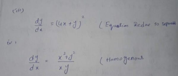 2.
dy =(4x+)
(Equation Redue to sepuail
iv i
dy
Homo genous
*P
