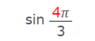 sin
3
