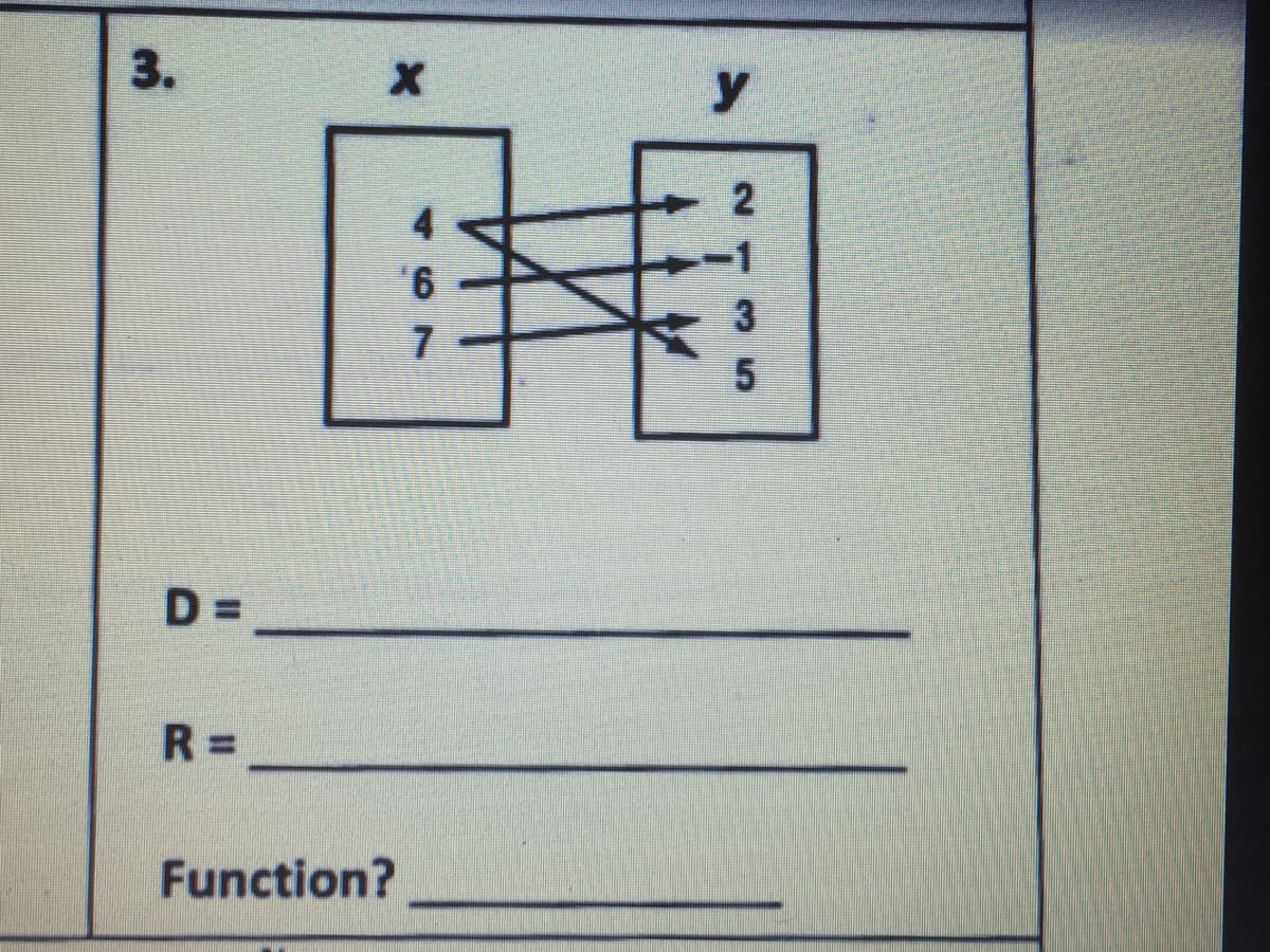 3.
2
'6
3
D =
R =
Function?
