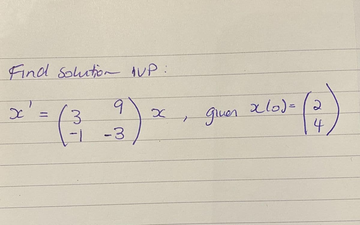 Find Solution AUP :
3.
gruen
xlo)=12
4
%3D
-
-3

