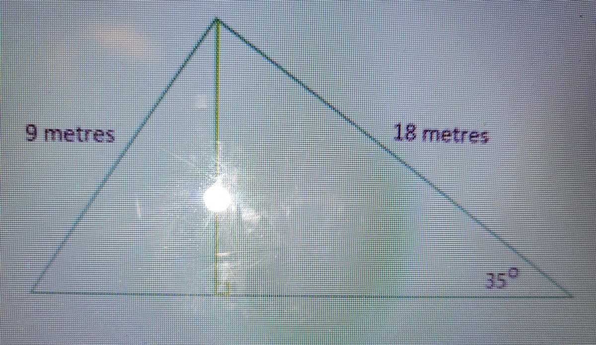 9 metres
18 metres
350
