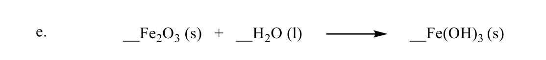 _Fe2O3 (s) +
Н,0 ()
Fe(ОН); (s)
е.
