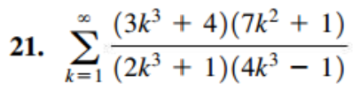 (3к3 + 4)(7k2 + 1)
(2k³ + 1)(4k³ – 1)
21. У
k=1

