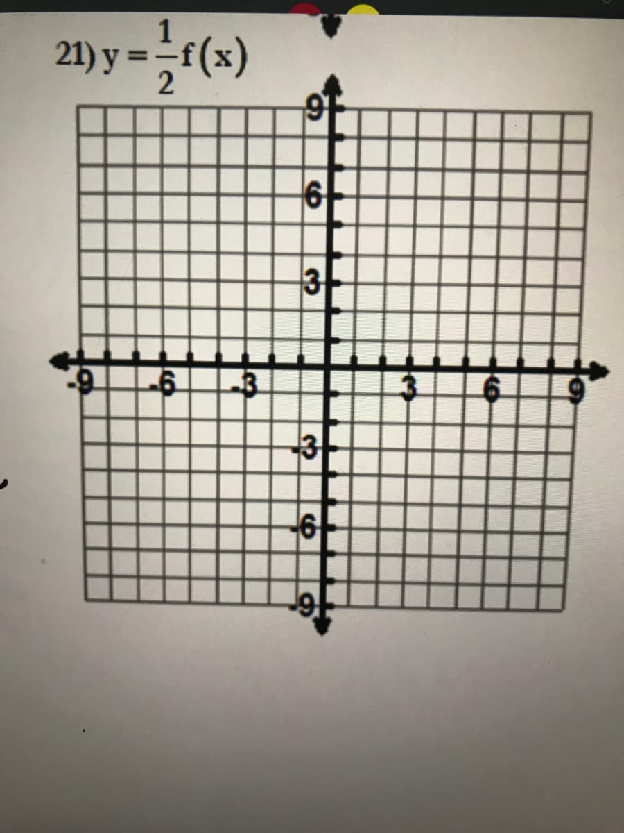 1
21) y
f(x)
=
(*),
91
6
3
