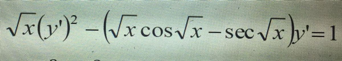 VI(v)-(Vx cos/x-sec Vx y=1
SVX-sec v
