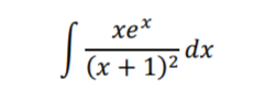 xe*
;dx
(х + 1)2
