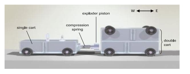 single cart
exploder piston
compression
spring
WE
double
cart