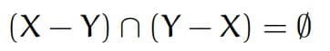 (X – Y)n (Y – X) = Ø
