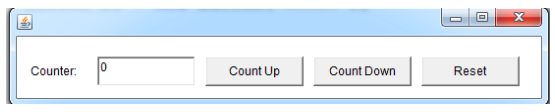 Counter:
Count Up
Count Down
Reset
