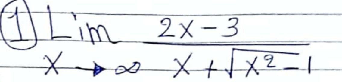 ALim 2x=3
