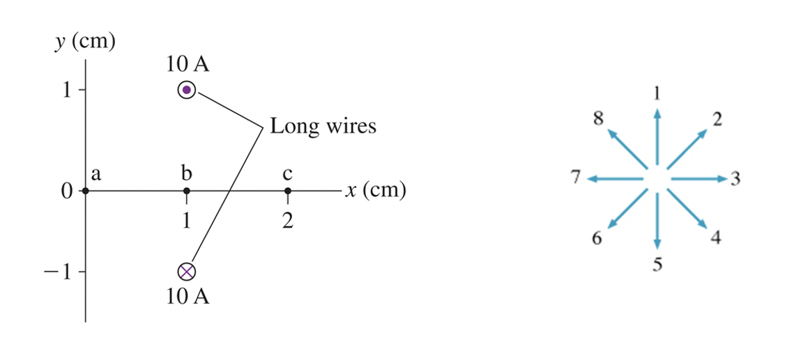 y (cm)
1
−1
a
10 A
b
1
10 A
Long wires
с
2
-x (cm)
∞
6
5
