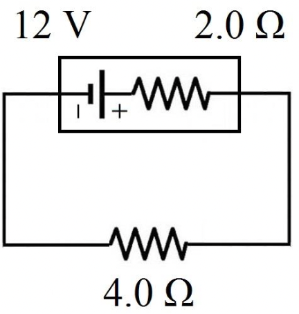 12 V 2.0 Ω
+
4.0 Ω