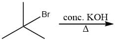 Br
conc. KOH
