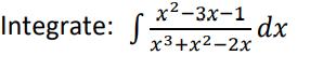 х2-3х-1
Integrate: S-
х3+x2-2х
