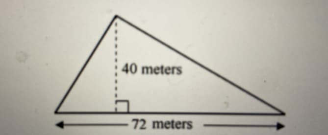 40 meters
72 meters
