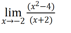 (x²-4)
lim
х>—2 (х+2)

