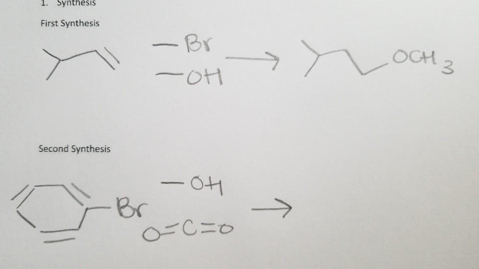 1. Synthesis
First Synthesis
Second Synthesis
- Br
-OH
-04
0=6=0
Br
-
OCH 3