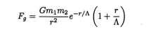 F₂=
Gm1m₂/A
2
^ (₁ + 7)
-T/A