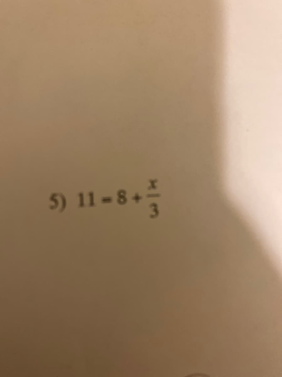 5) 11 = 8+

