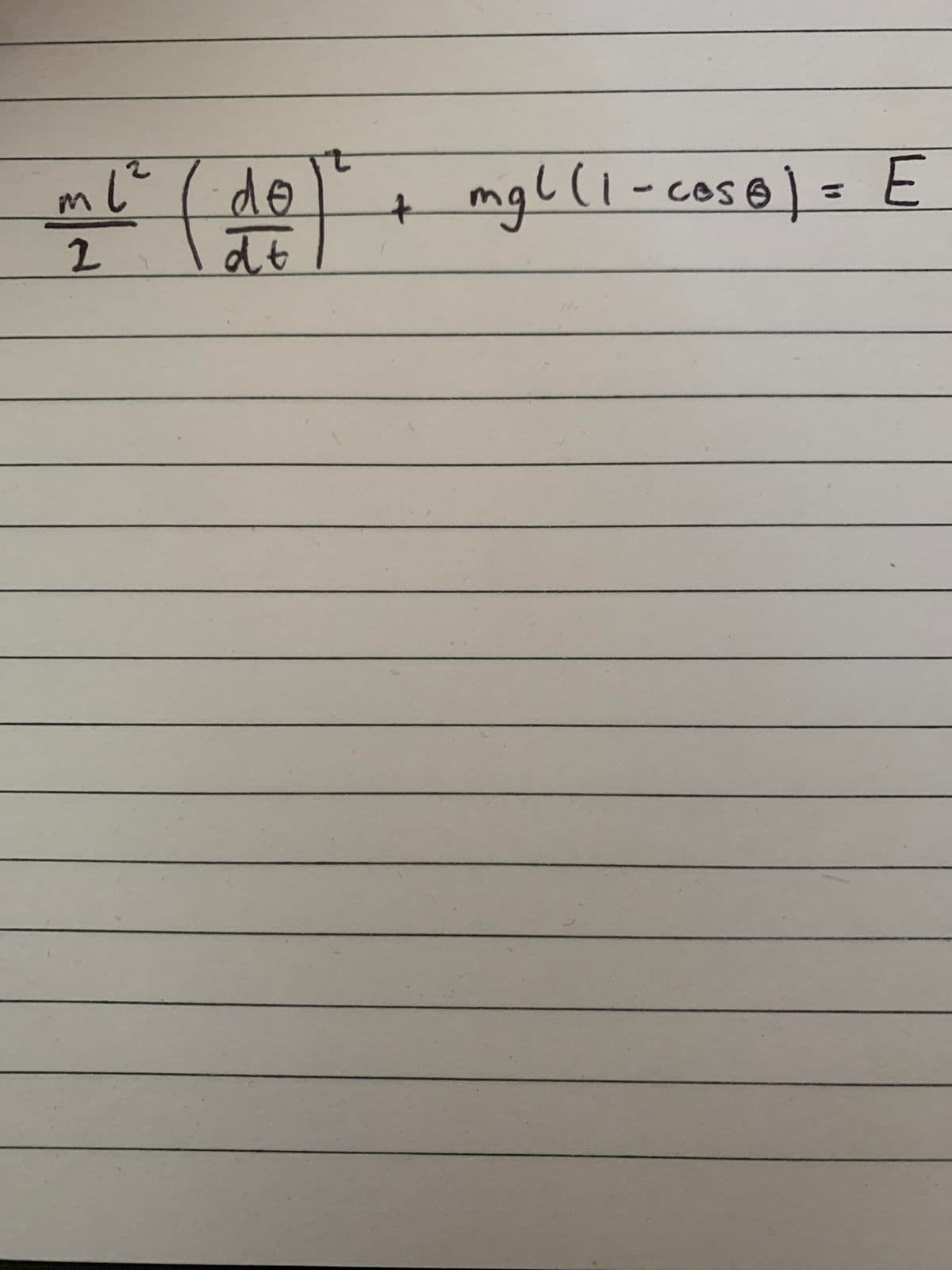 ml" ( de
mgl(1-coso) = E
Ces
