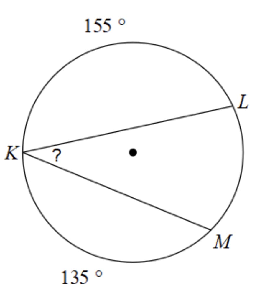 155 °
K
M
135 °
