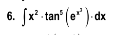 dx
Sx² tan (e* ).
6.
-tar
