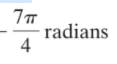 radians
4
