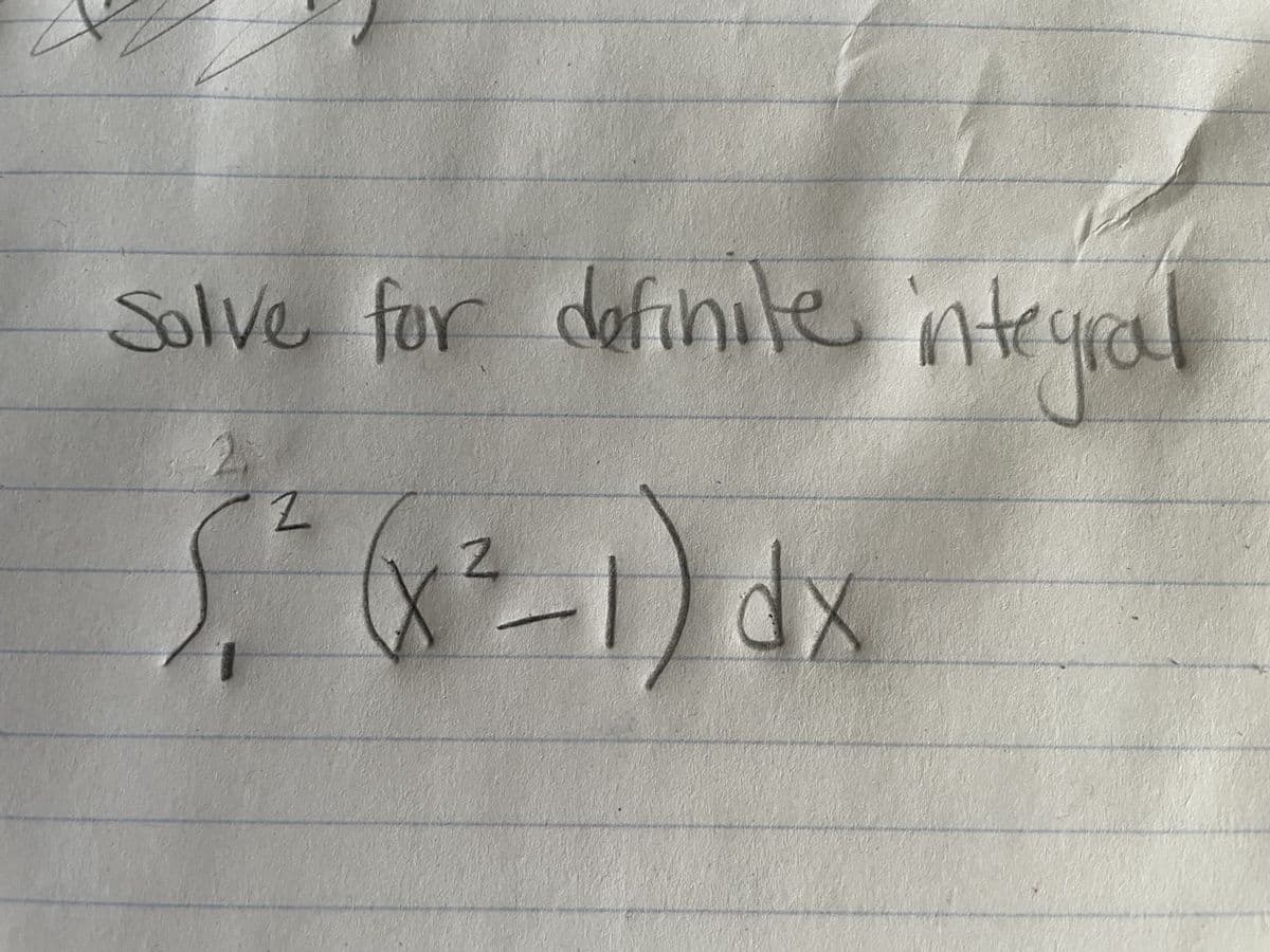 Solve for definite integral
2
7
XP (1-₂X) S