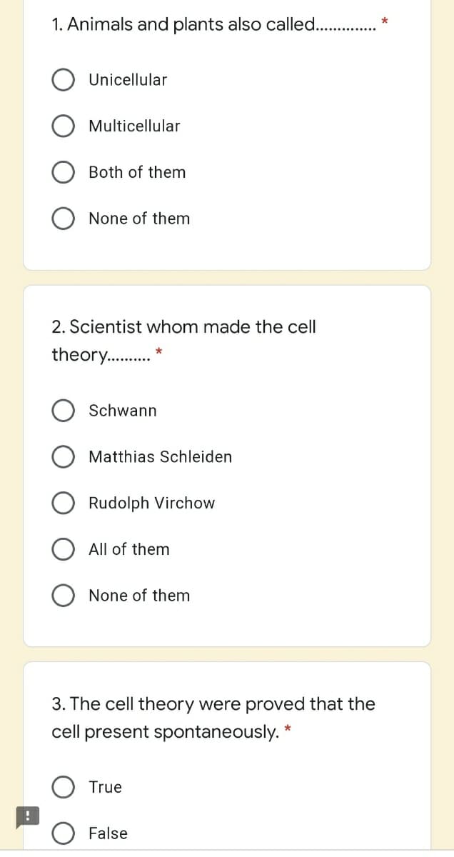 2. Scientist whom made the cell
theory..
