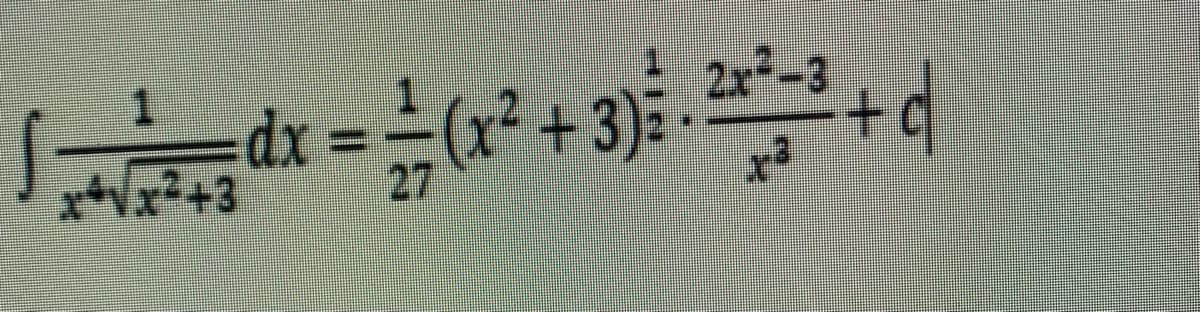 8+z²
2x²-3
dx = (x² + 3)² + ²+²=²+d
27