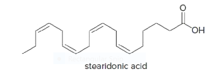HO.
Rectar
stearidonic acid
