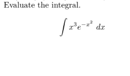 Evaluate the integral.
da
