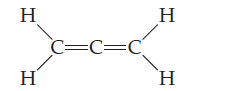 H
H
C=C=C
H
H.
