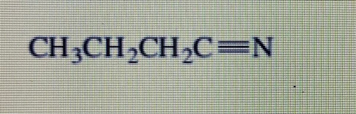 CH₂CH₂CH₂C=N
HEBERRETERES