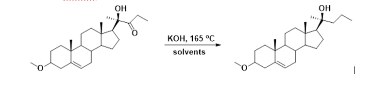 OH
OH
КОН, 165 °С
solvents
