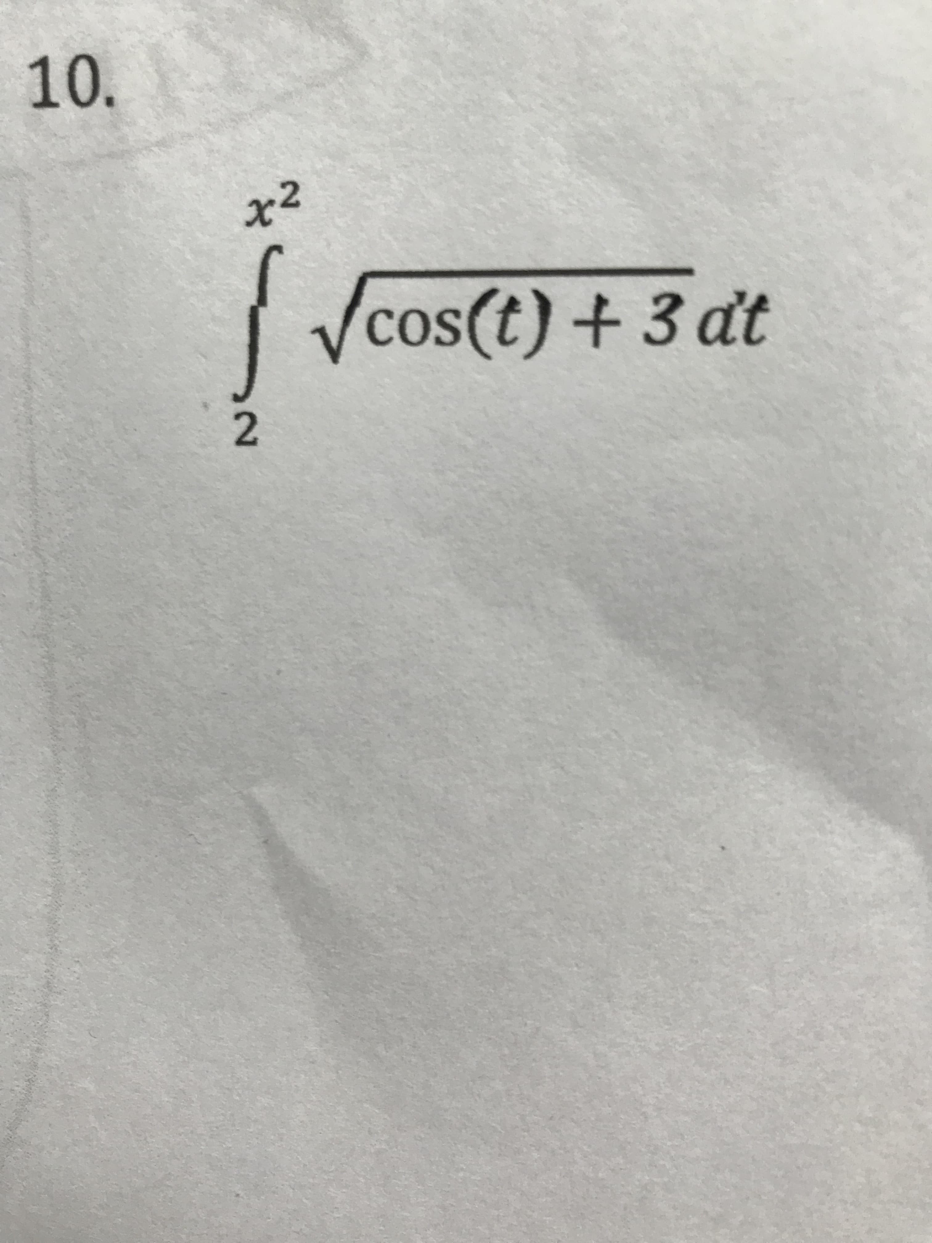 x2
Vcos(t) +3 at
1.
COS
2.
