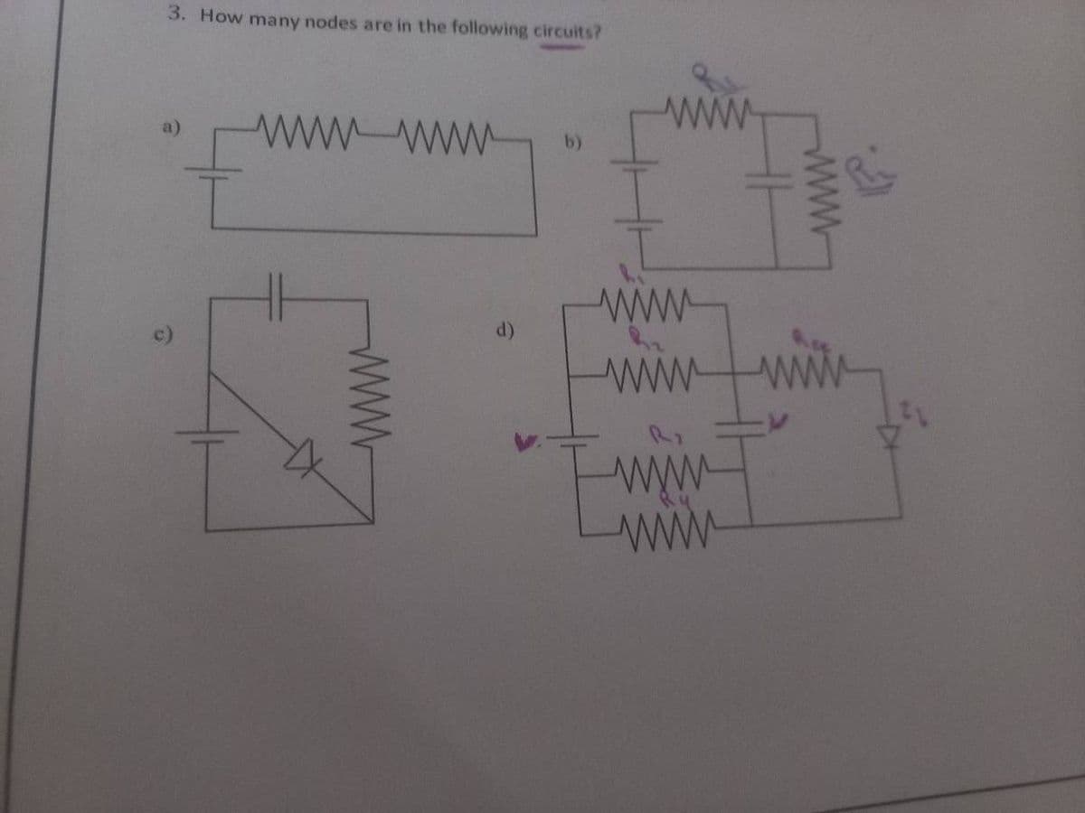 3. How many nodes are in the following circuits?
wwwwwwww
wwww
www
www
www
wwwww
www.
www