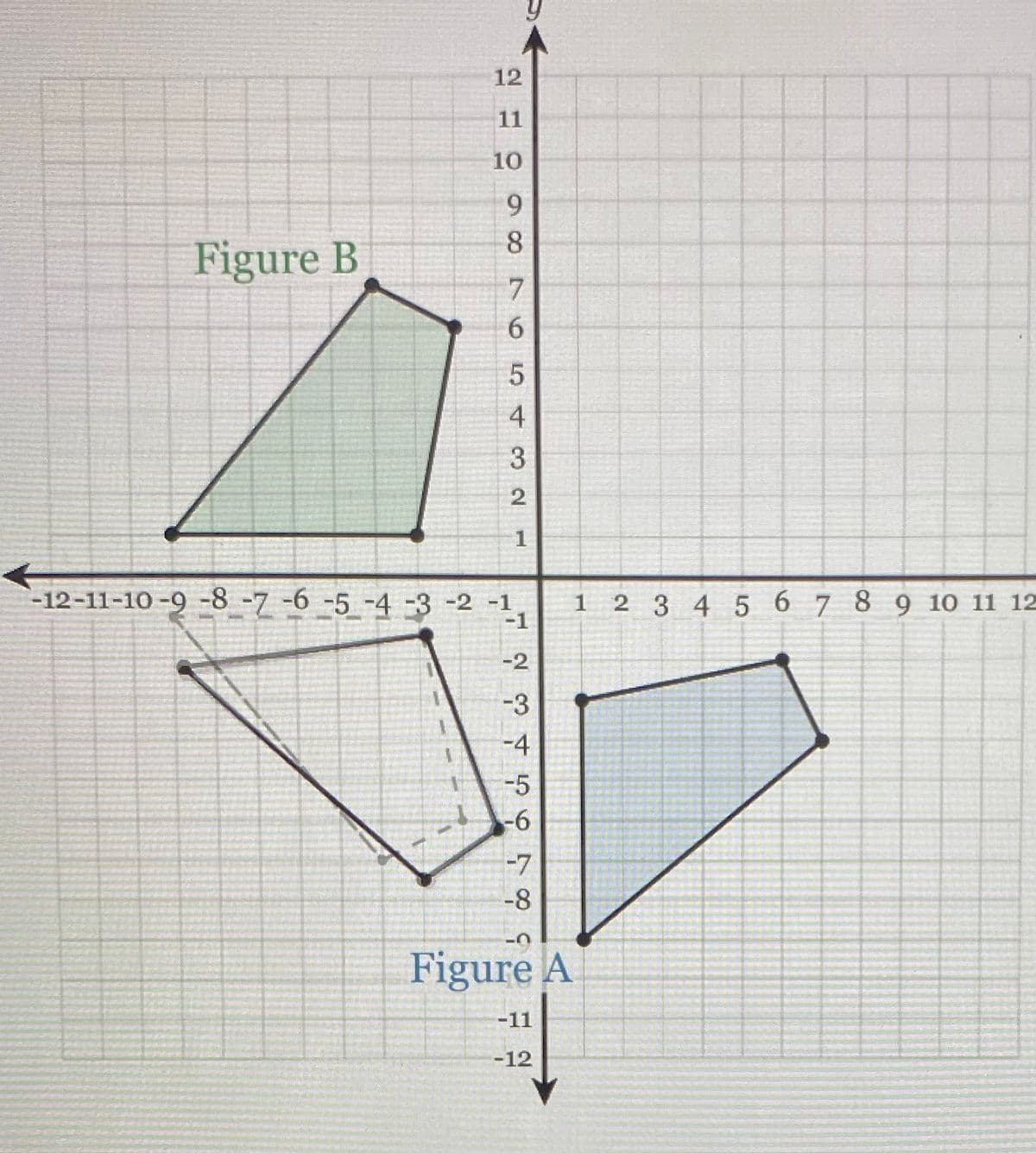 12
11
10
9.
8.
Figure B
7
6.
4
1
-12-11-10-9 -8 -7 -6 -5-4 -3 -2 -1
1 2 3 4 5 6 7 8 9 10 11 12
-1
-2
-3
-4
-5
-9-
-7
-8
Figure A
-11
-12
3.
2.
