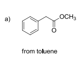 a)
LOCH3
from toluene