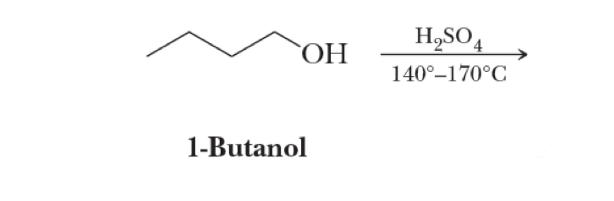 ОН
1-Butanol
H2SO4
140°-170°С