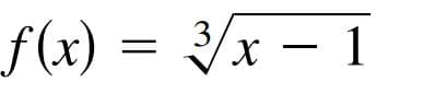 f(x) = 3/x – 1
X.
