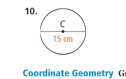 10.
15 cm
Coordinate Geometry Ga
