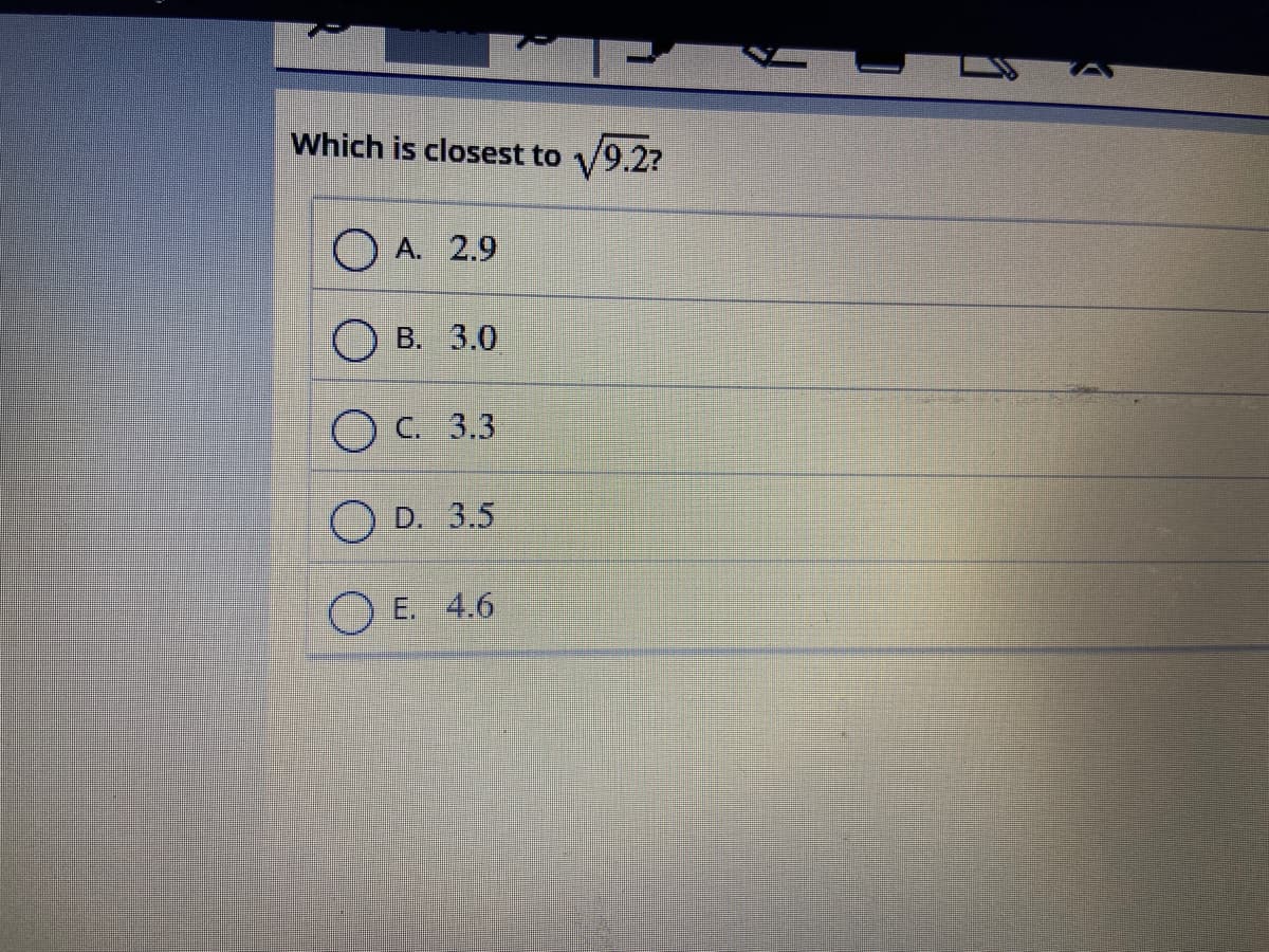Which is closest to 9.2?
