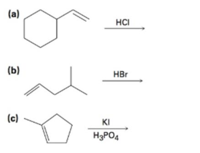 (а)
HCI
(Б)
HBr
(c)
KI
H3PO4
