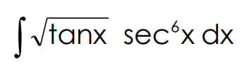 [√tanx sec'x dx